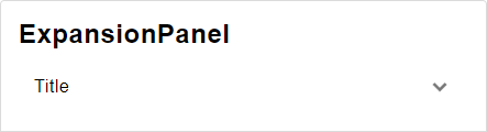 expansionPanel