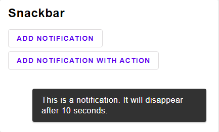 Snackbar